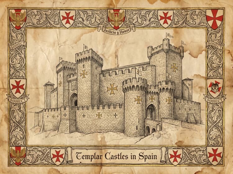 Ilustración Orden del Temple en España SOMECT
