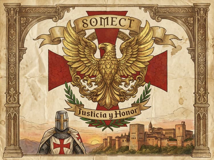 Ilustración Orden Templaria Española SOMECT