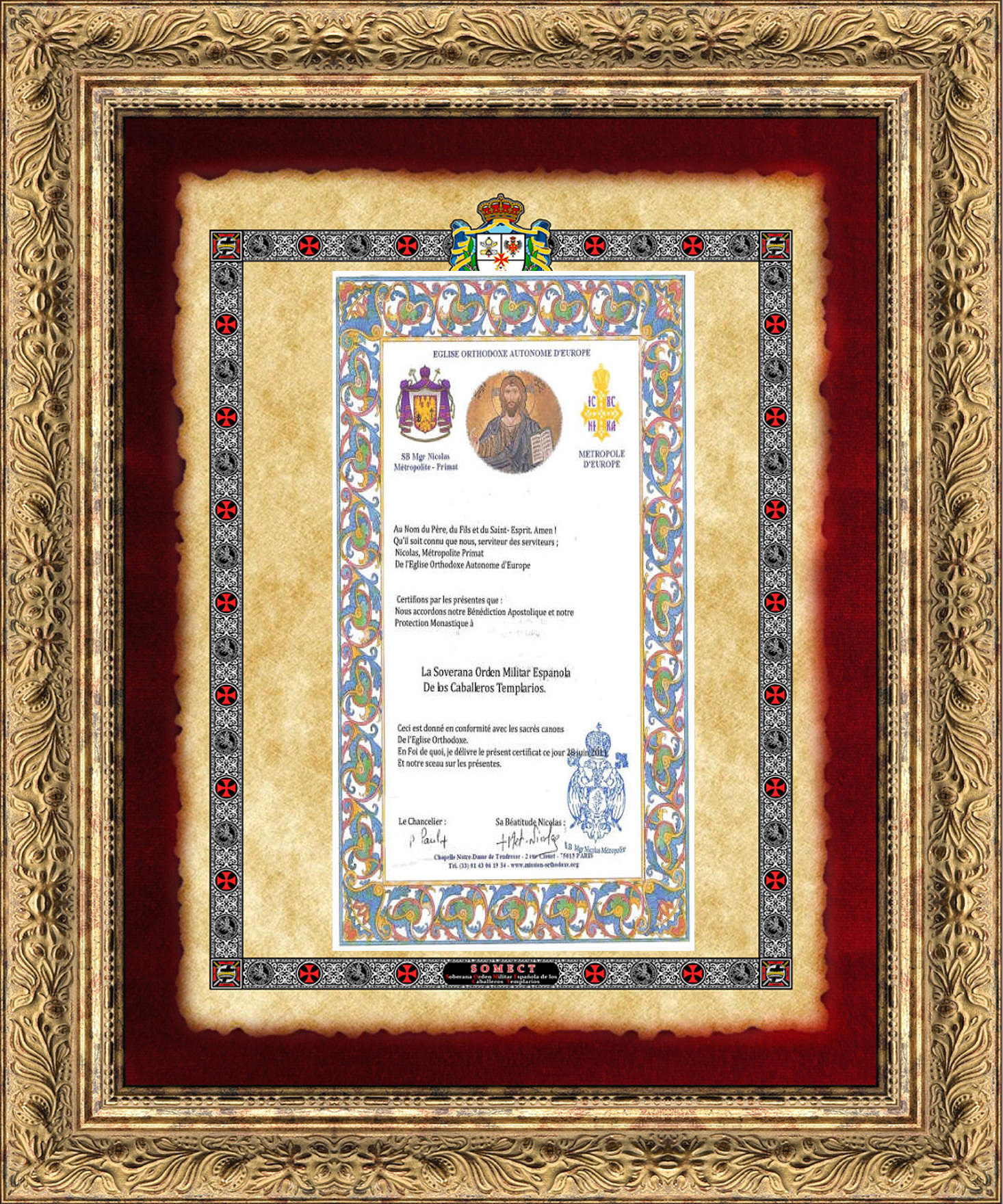 DOCUMENTO IGLESIA ORTH DE EUROPA