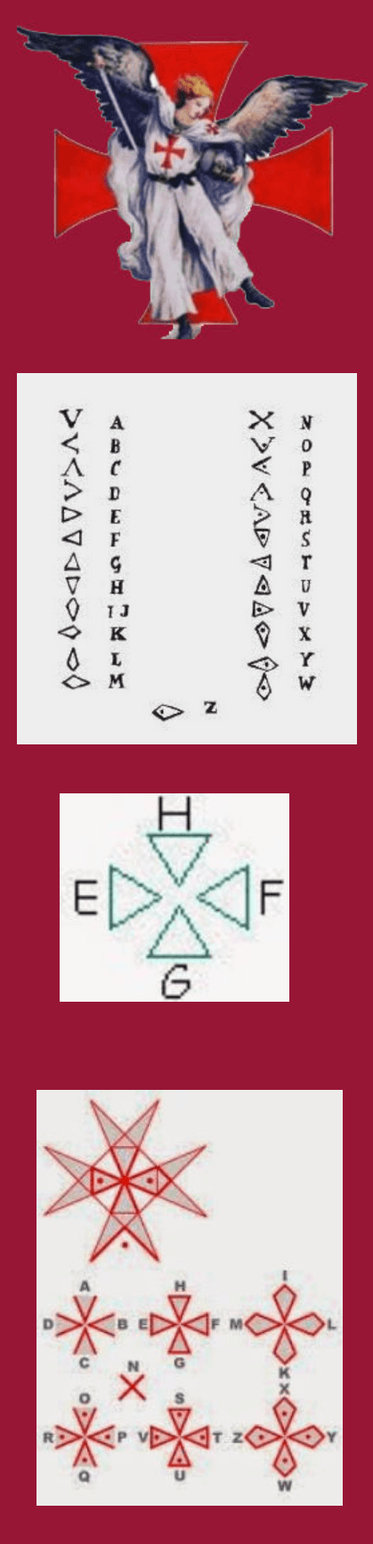 IMAGENES ALFABETO TEMPLARIO